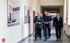 Współpraca szkoły przy Teatralnej ze Szkołą Policji