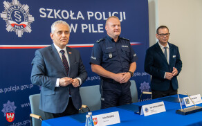 Współpraca szkoły przy Teatralnej ze Szkołą Policji