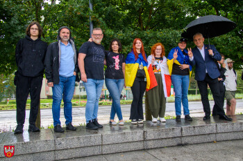 „Solidarni z Ukrainą”. Pikieta przeciwko ksenofobii