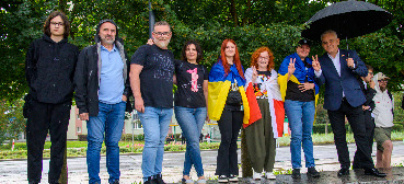 „Solidarni z Ukrainą”. Pikieta przeci...