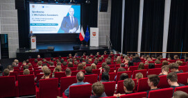 Spotkanie z Michałem Szwedem na temat Unii Europejskiej
