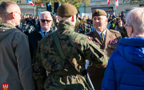 Przysięga wojskowa nowych żołnierzy 12 WBOT
