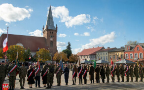 Przysięga wojskowa nowych żołnierzy 12 WBOT