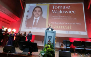 Tomasz Wołowiec Wielkopolskim Nauczycielem Roku!