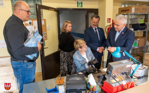 Z wizytą w Zakładzie Aktywności Zawodowej w PIle