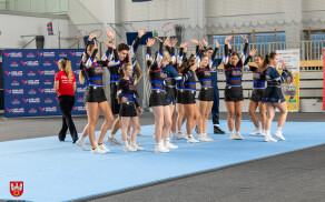 Warsztaty cheerleadingu sportowego w hali przy Pola
