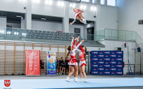 Warsztaty cheerleadingu sportowego w hali przy Pola