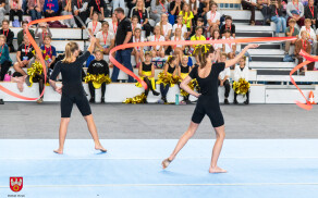 Warsztaty cheerleadingu sportowego w hali przy Pola
