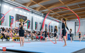 Warsztaty cheerleadingu sportowego w hali przy Pola