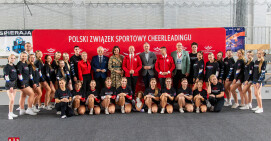 Warsztaty cheerleadingu sportowego w hali przy Pola