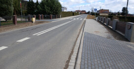 Nowy chodnik w Osieku nad Notecią