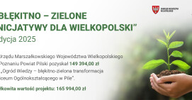 Zielony ogród w I LO w Pile