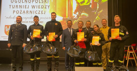 Powiatowe eliminacje w konkursie wiedzy pożarniczej
