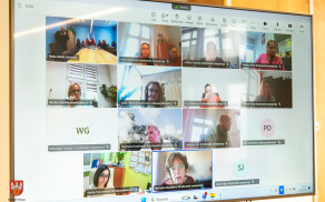 spotkanie w Centrum Zarządzania Kryzysowego