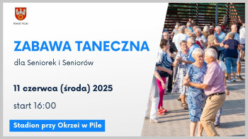 Zabawa Taneczna dla seniorów na stadionie przy Okrzei