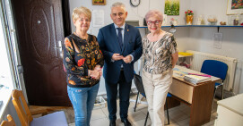 Spotkanie starosty z seniorami