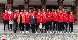 Mistrzowie Europy z wizytą u Starosty Pilskiego