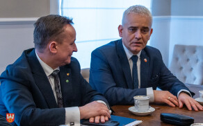 spotkanie w gabinecie starosty