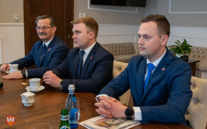 spotkanie w gabinecie starosty