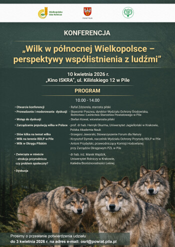 Konferencja o popuacji wilka w regionie