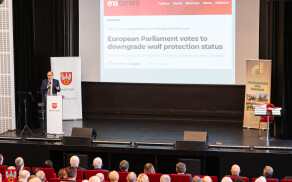 O wilku bez emocji podczas konferencji w Pile