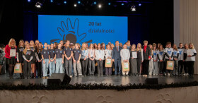 Wolontariusze z Powiatu Pilskiego wśr...