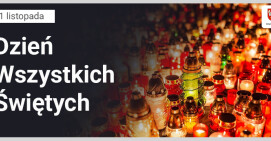 1 listopada - Wszystkich Świętych