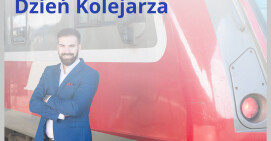 Życzenia z okazji Dnia Kolejarza
