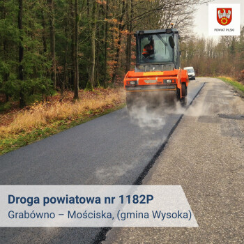 Ruszyła modernizacja drogi Grabówno – Mościska