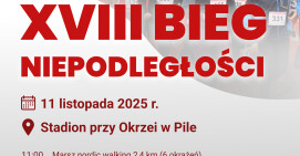 Zapraszamy na XVIII Bieg Niepodległości