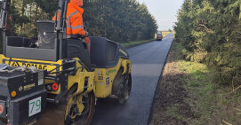 Modernizacja drogi Dębówko Nowe – Dębówko Stare