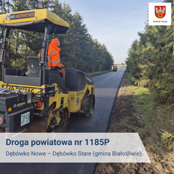 Modernizacja drogi Dębówko Nowe – Dębówko Stare