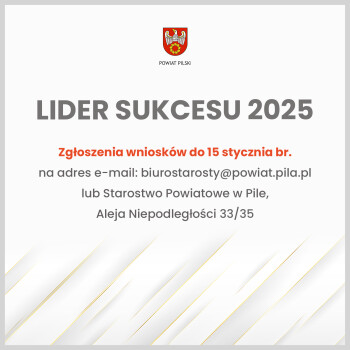 Zgłoś kandydatów do Lidera Sukcesu 2025