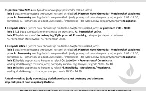 Jak dojechać na pilski cmentarz 1 listopada?