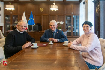 "Sprawni Razem" u starosty pilskiego