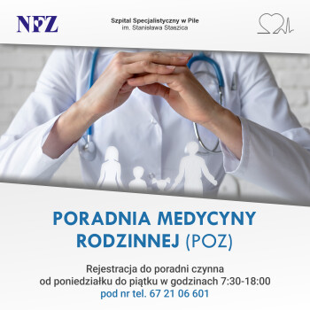 Zapisz się do lekarza rodzinnego w pilskim szpitalu