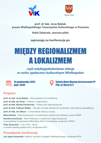 Konferencja dla regionalistów i ludzi kultury