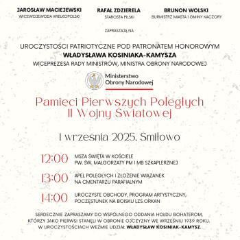 1 września oddajmy hołd pierwszemu bohaterowi wojny