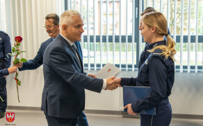 Nagrody Starosty Pilskiego dla funkcjonariuszy prewencji