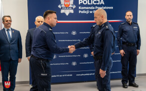 Nagrody Starosty Pilskiego dla funkcjonariuszy prewencji