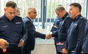 Nagrody Starosty Pilskiego dla funkcjonariuszy prewencji