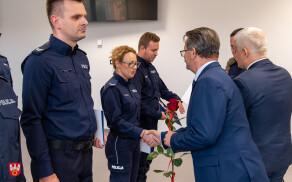Nagrody Starosty Pilskiego dla funkcjonariuszy prewencji