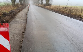 Trwają prace drogowe na odcinku Liszkowo – Glesno