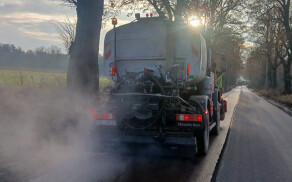 Trwają prace drogowe na odcinku Liszkowo – Glesno