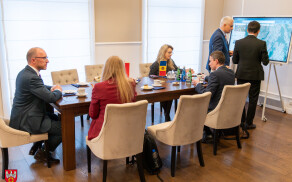 Delegacja z Mołdawii z wizytą w powiecie pilskim