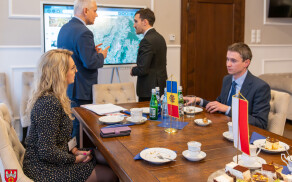 Delegacja z Mołdawii z wizytą w powiecie pilskim