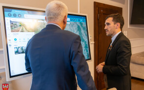 Delegacja z Mołdawii z wizytą w powiecie pilskim