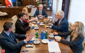 Delegacja z Mołdawii z wizytą w powiecie pilskim