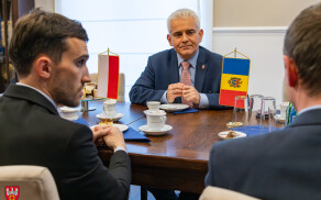 Delegacja z Mołdawii z wizytą w powiecie pilskim