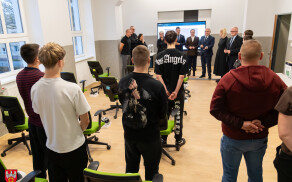 Wirtualna ekopracownia z okularami VR w MOW w Łobżenicy